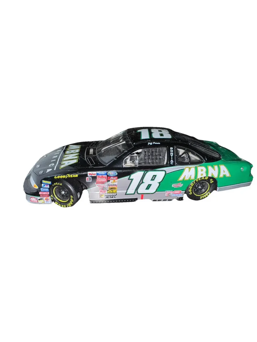 MBNA BOBBY LABONTE #18 1999 PONTIAC RACE CAR MODEL